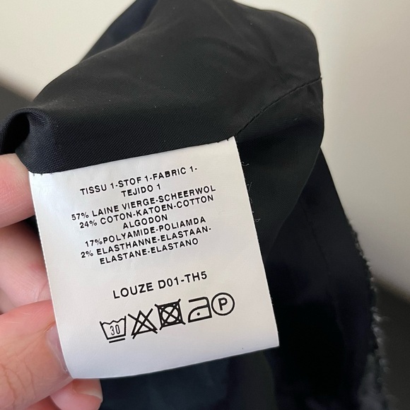 Salt & Pepper Grey Wool Blend Dress - Picture 10 of 15